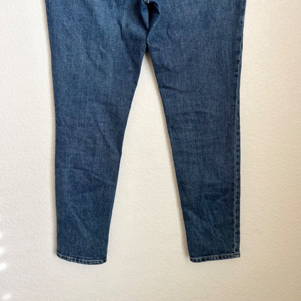 Everlane Slim Fit Jeans Men’s 33x32 Dark Wash Organic Cotton Denim - Picture 6 of 11